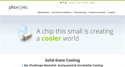 Desktop Screenshot of phononic.com